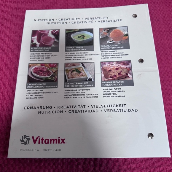 Vitamix Cookbook - Picture 2 of 4